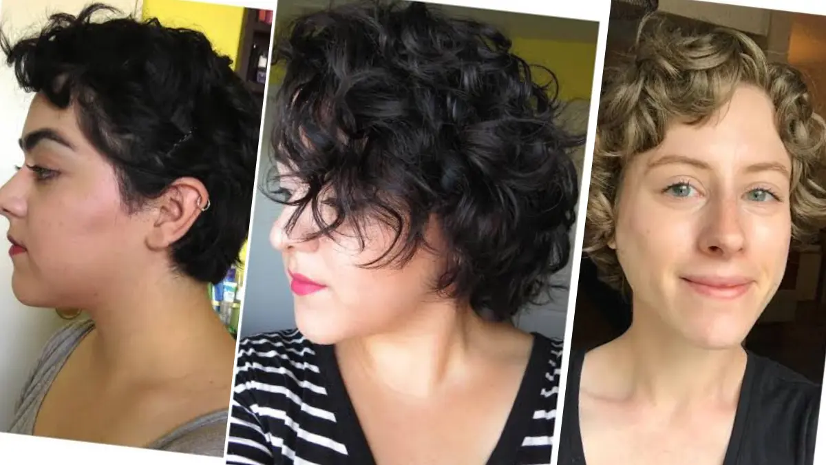 Grown-out pixie cut for thick hair in 2024