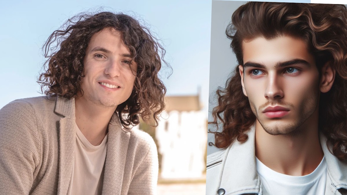 Long Curly Hair Fade is the 2024 long haircut