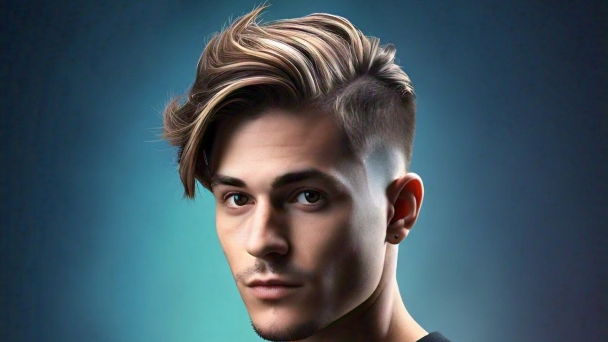Mid-Fade short haircut for men in 2024