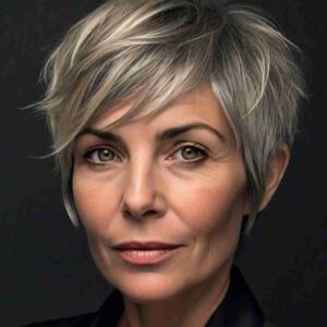 Pixie Cut for mature women - elegant and timeless short hairstyle