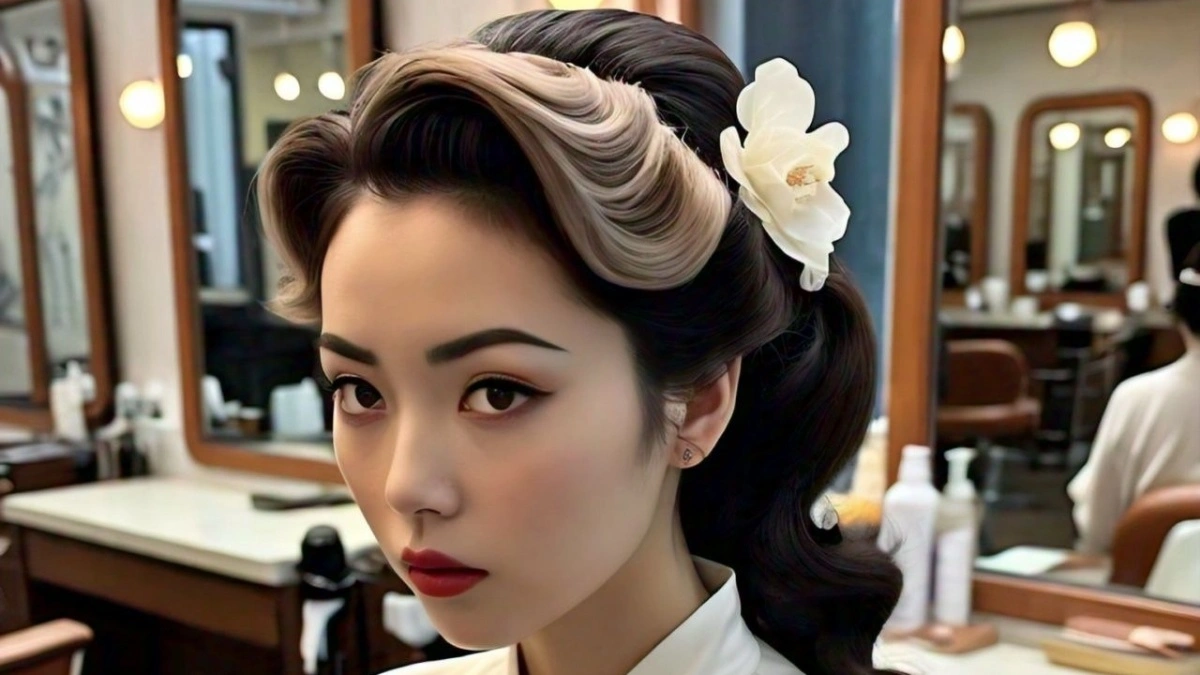 Retro Bridal Hairstyle is a versatile and ideal for women