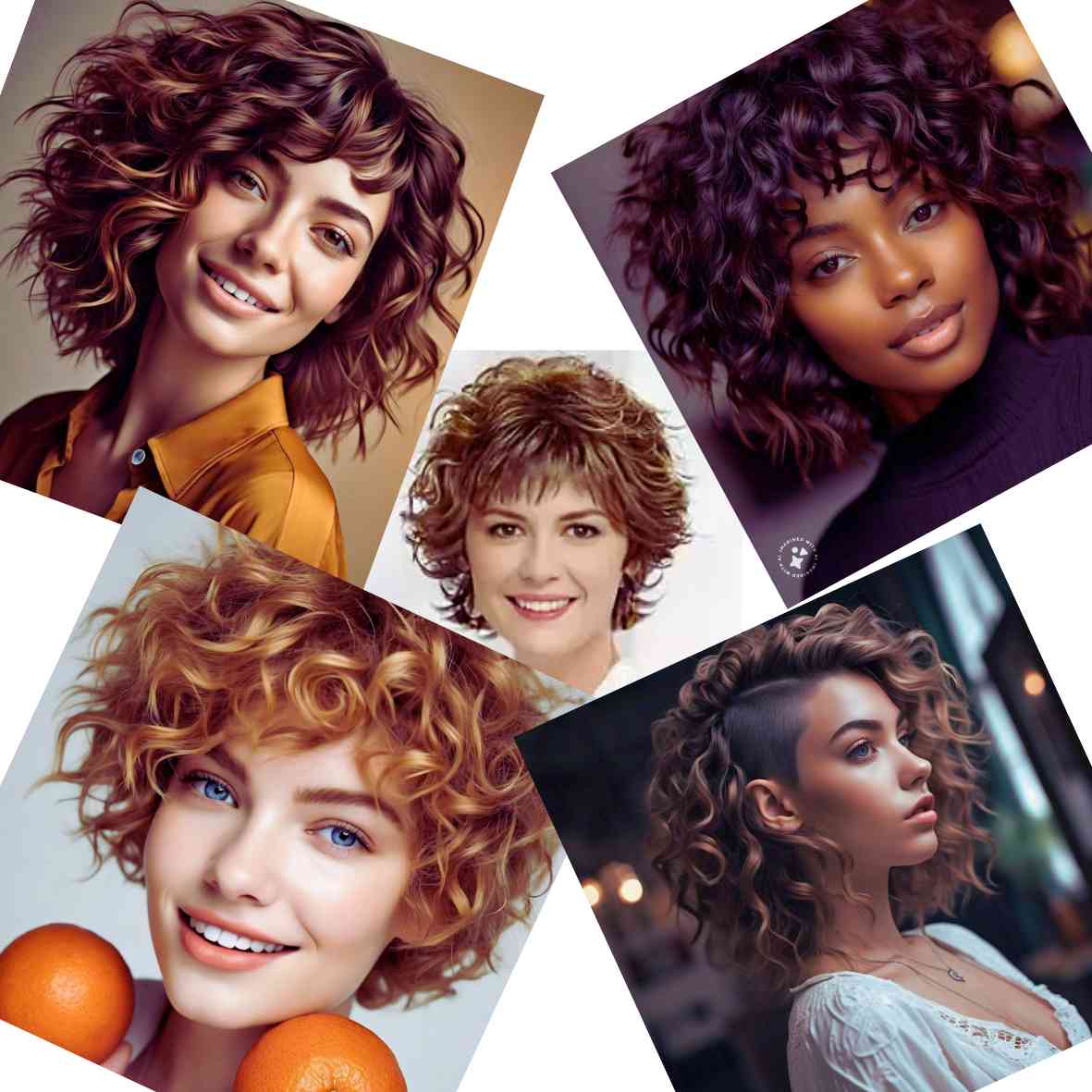 Short haircuts for women with curly hair, stylish and manageable hairstyles for curly-haired women