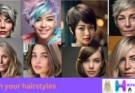 Trendy and stylish short haircuts for young women, showcasing modern, chic, and versatile looks that suit various face shapes and hair textures.