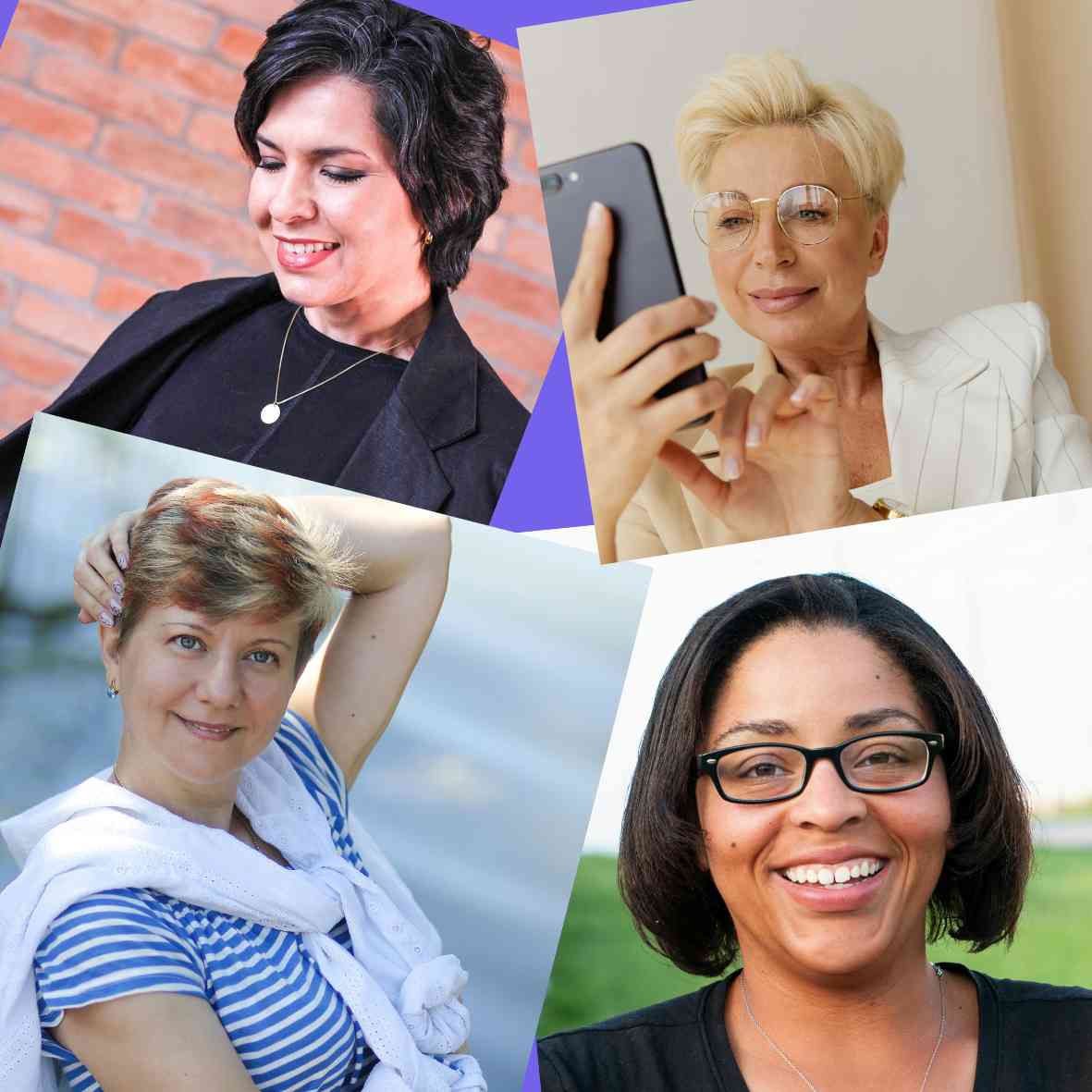 Sure! Here's an SEO-friendly alt text for the title "Short Haircuts for Mature Women": "Short haircuts for mature women, chic and age-appropriate hairstyles for older women"