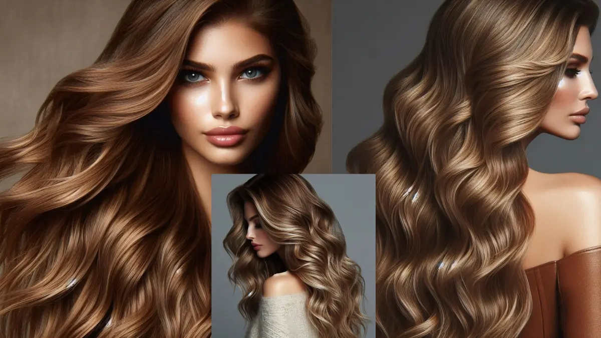 Long textured layers hairstyle adding volume and movement, top 2024 trend for fine hair.