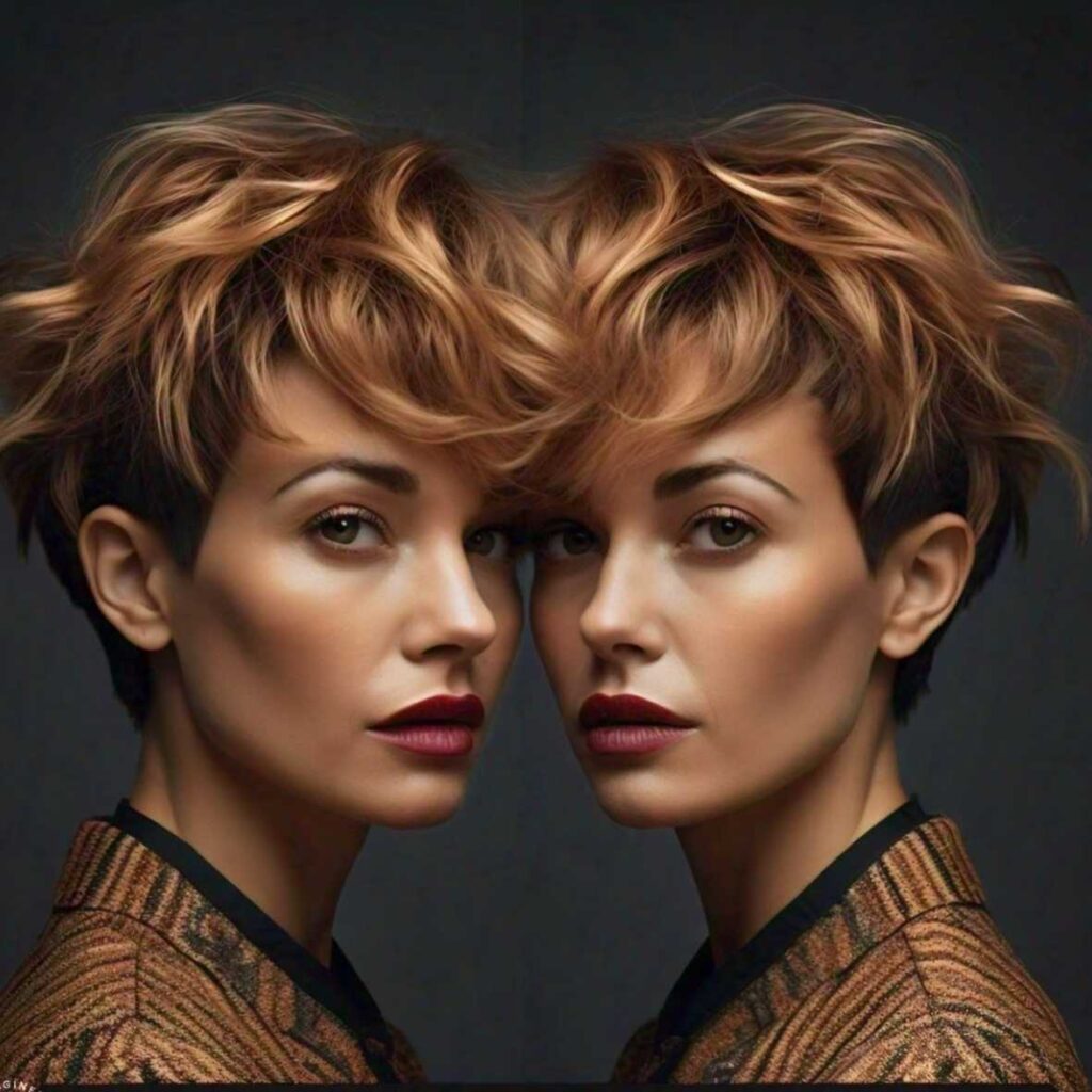 The Undercut for mature women - bold and modern hairstyle.