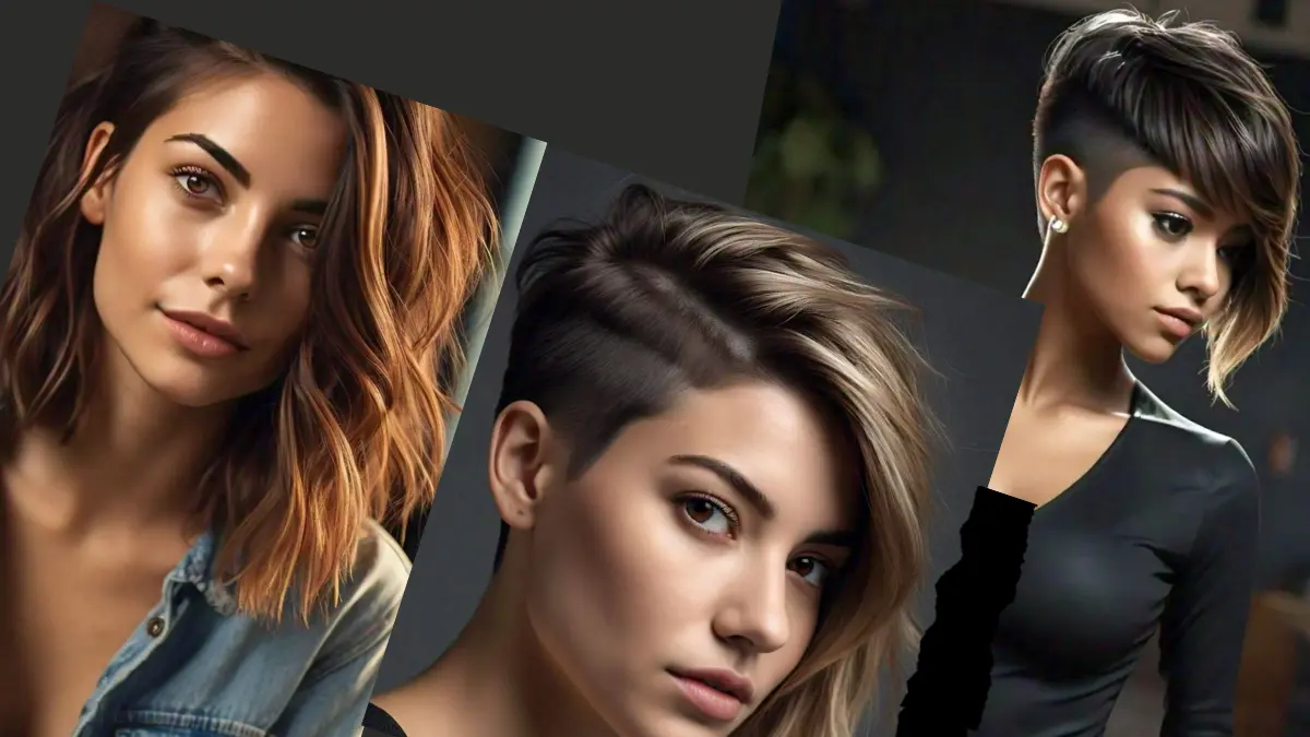 The Undercut Medium-Length Hairstyle ia a ideal style for women.