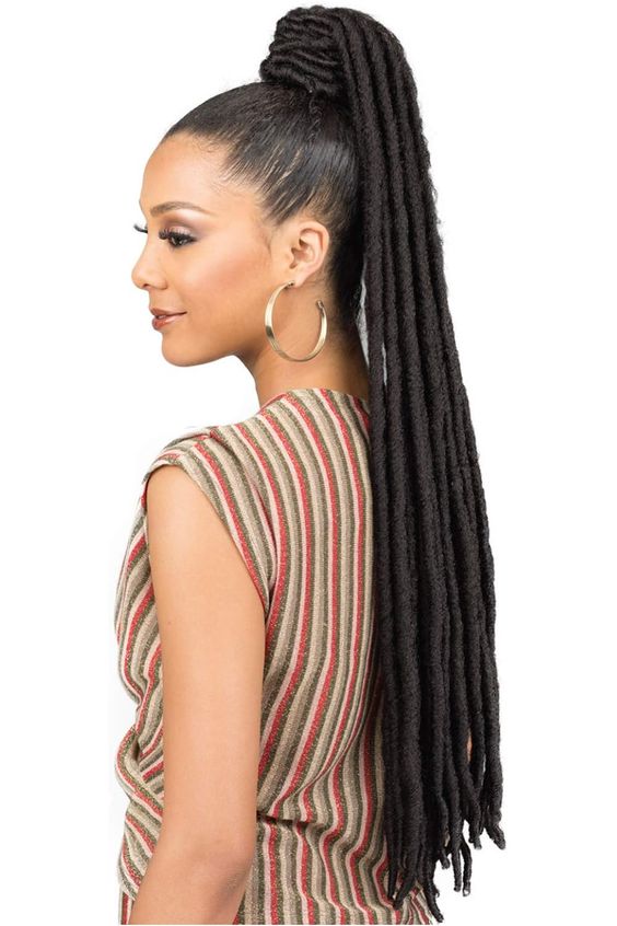 Bobbi Boss drawstring ponytail known for its high quality and natural look