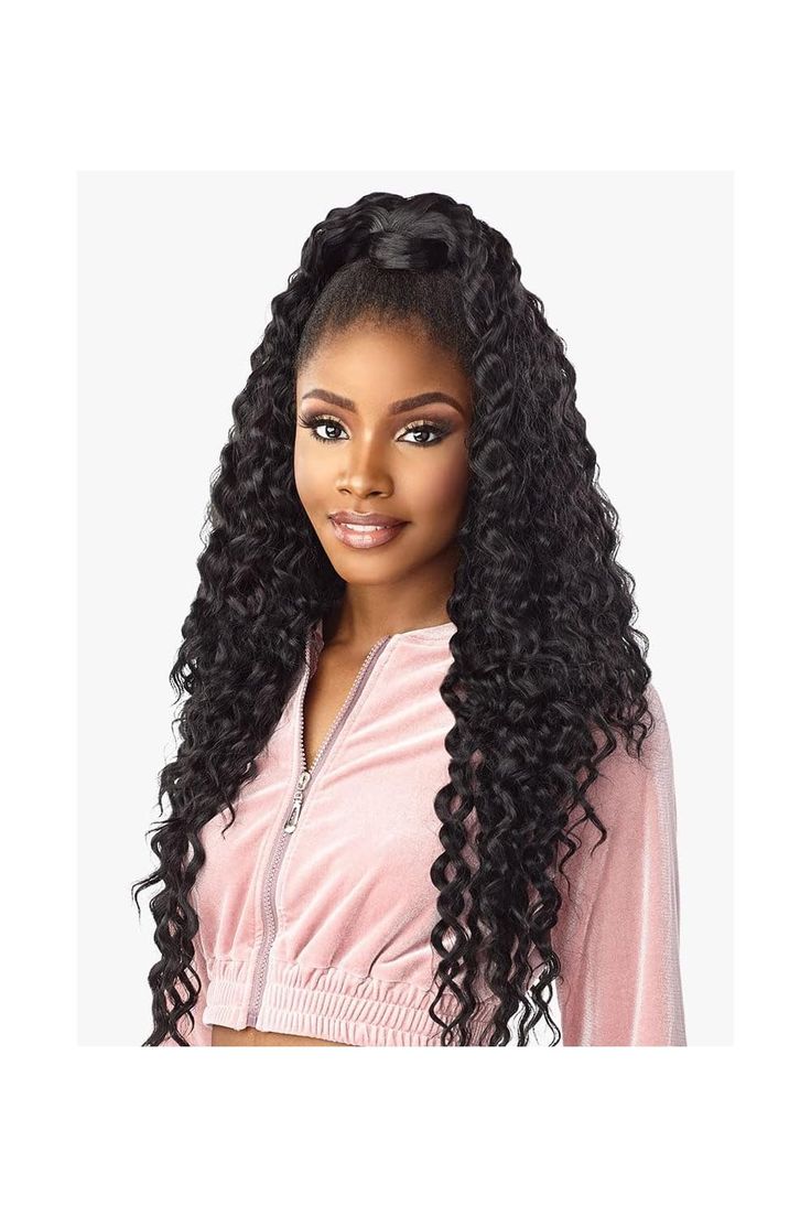 Drawstring wig with a built-in ponytail providing convenience and a natural look