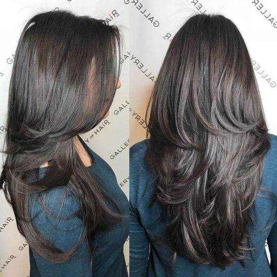 Graduated layers creating a seamless blend for a full, voluminous look.