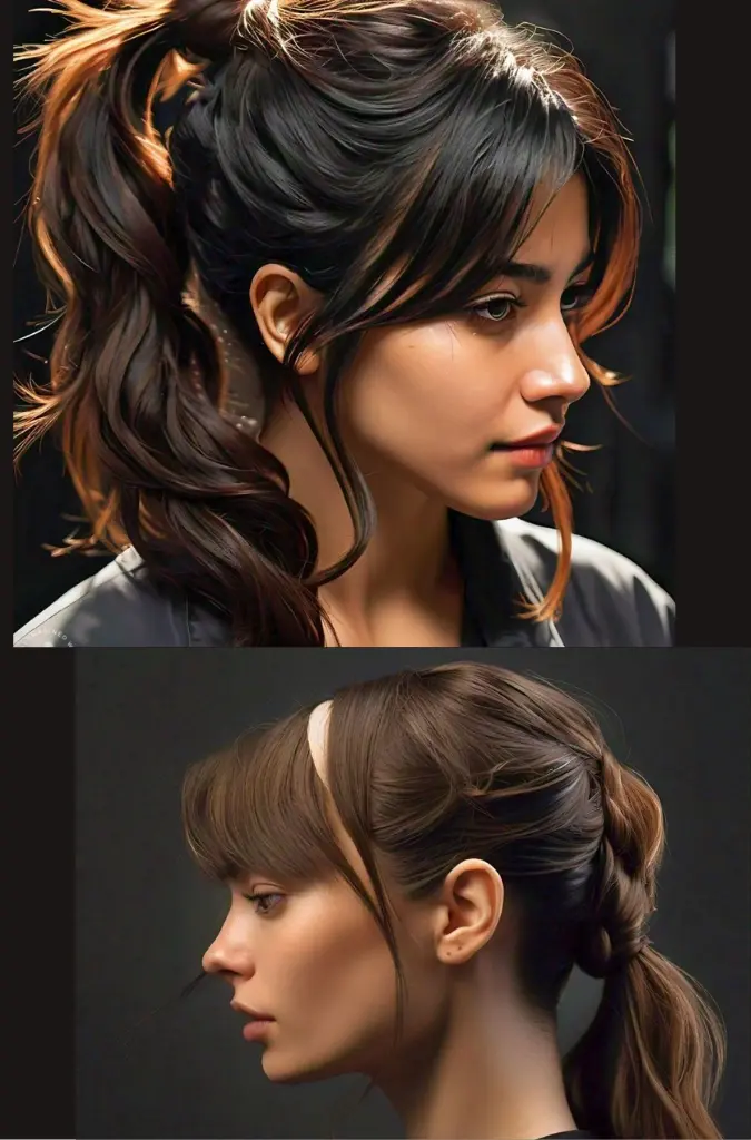 Layered Ponytail Hairstyles