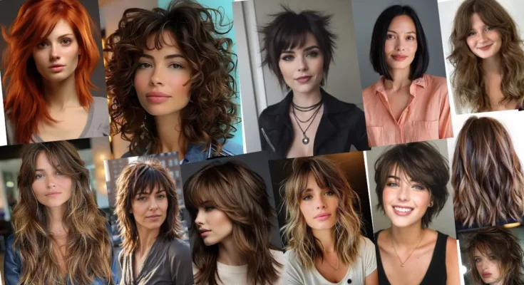 Modern Shag Haircuts Solution for 2024 Trends.2024 Shag Haircut: Modern and Stylish Solution.