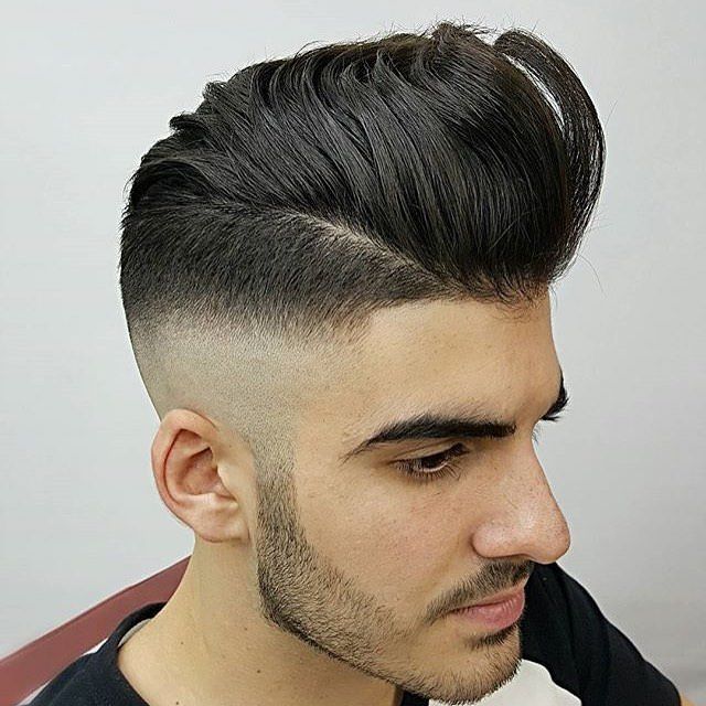 Man with Mohawk and Highlights hairstyle